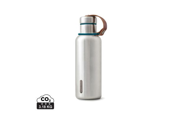 Black+Blum isolierte Wasserflasche klein, 500ml, turkis