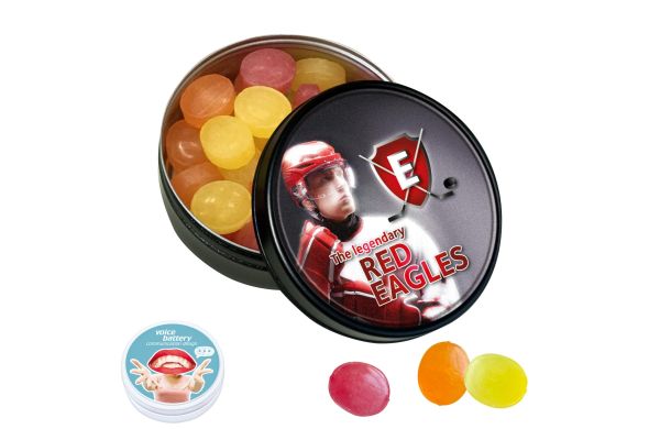 Black or White Dose mit Bären Company Fruchtbonbons