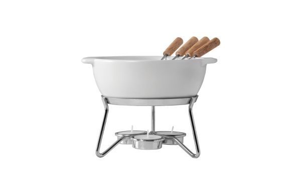 boska kaese-fondue set party - 750ml weiss