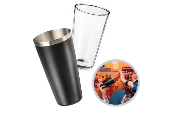 Boston Shaker 0,7 l, schwarz