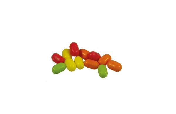 Bunte Frucht- Dragees Werbetüte 5 g