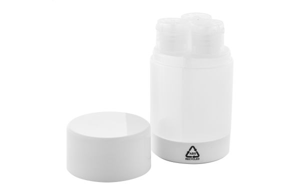 Cosmair Kosmetikflaschen-Set RABS, weiss