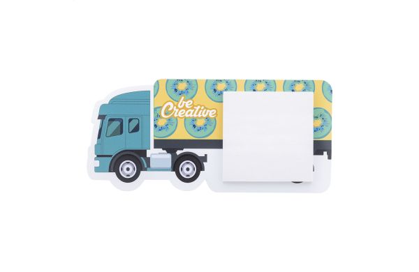 CreaStick Fridge Cargo Individueller Kühlschrankmagnet, weiss