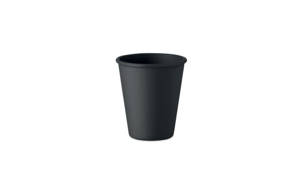 CUPFUL Wiederverwendbarer Becher PLA, schwarz