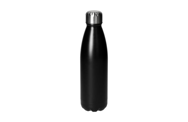Edelstahlflasche "Colare", 0,70 l, einwandig, schwarz