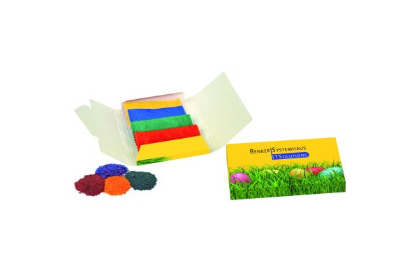 Eierfarben-Päckchen, 4 Farben sortiert