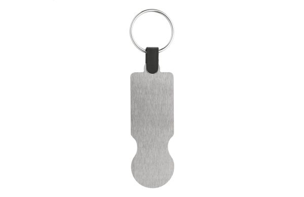 Einkaufswagen-Chip/Schlüsselanhänger SteelCart, weiss