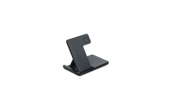 Faltbares 3in1 Ladegerät 15W, Schwarz
