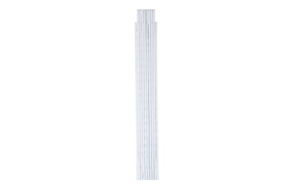 Flexibler Zollstock, 2m, weiss