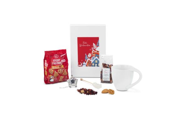 Geschenkset / Präsenteset: Weihnachtliche Teebox