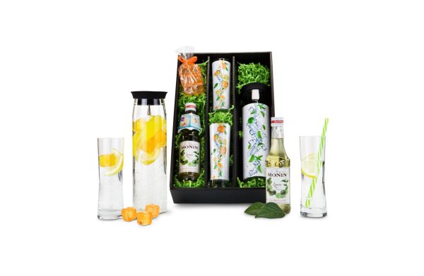 Geschenkset / Präsenteset: Karaffe Frisch & Fruchtig