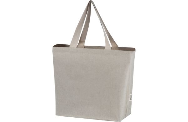 Große Baumwolltasche Pilar - beige