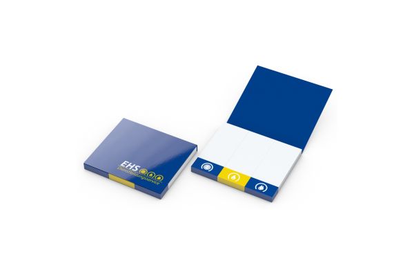 Haftmarker-Set Individualmarker-Set Marker Karton-Umschlag - 3 Blöcke