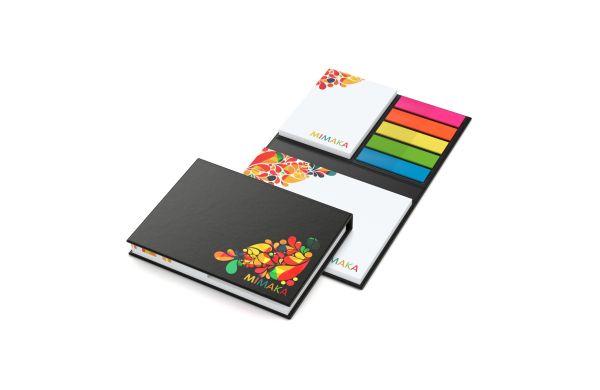 Haftnotiz-Set London Innenteil schwarz 50/50 Haftzettel