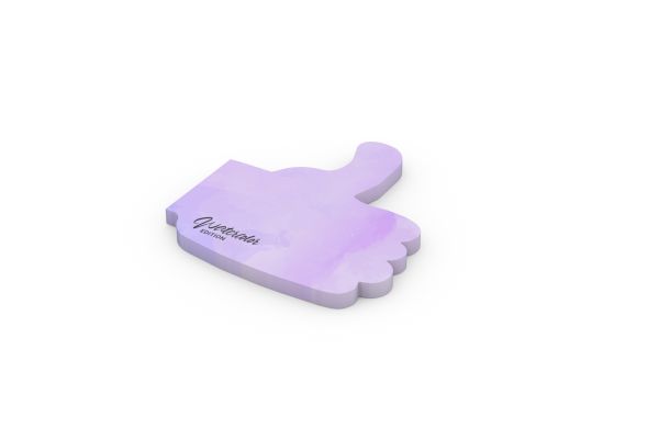 Haftnotizblock Form 100 × 72 mm