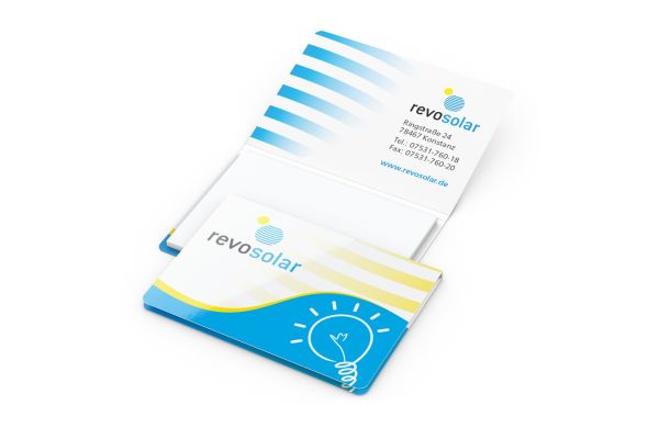 Haftnotizblock Memo-Card Karton-Umschlag - weiss