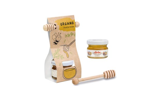 Honig-Set, Löffel + Honig