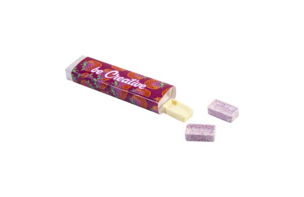 Individuelle Bonbonpackung CreaCandy Slim, weiß