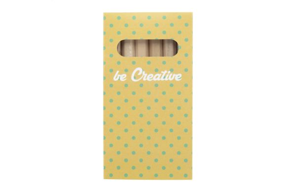 Individuelles Buntstifte-Set (6 Stk.) Penxil 6, weiss