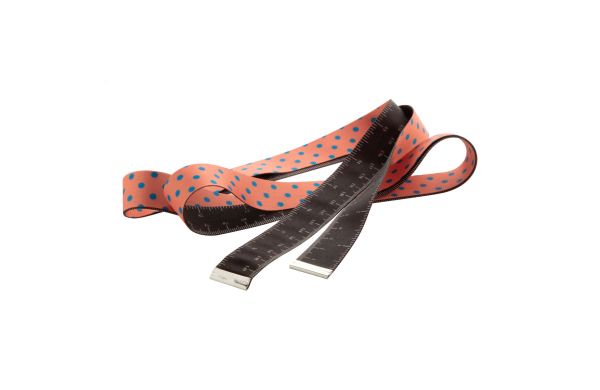 individuelles Schneidermaßband Caruso RPET, weiß