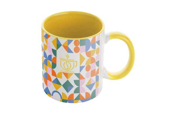 InnoColour Tasse, gelb/weiß
