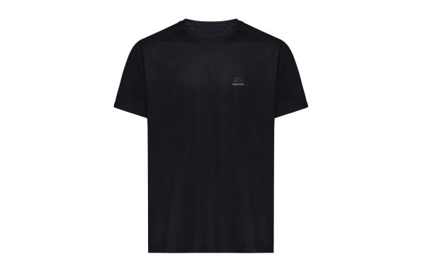 Iqoniq Tikal Sport Quick-Dry T-Shirt aus rec. Polyester, schwarz, 4XL