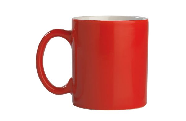 Kaffeebecher Oslo hellrot 300ml, rot