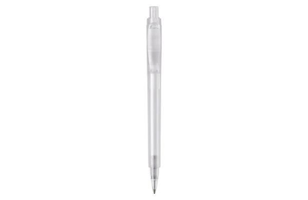 Kugelschreiber Baron 03 Ice Frosty, gefrostet weiss