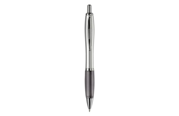 Kugelschreiber Hawaï Silver, silber - schwarz