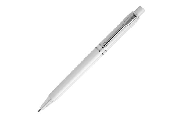 Kugelschreiber Raja hardcolour, weiss - weiss