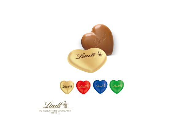 Lindt Herz, 20 g im Werbebriefchen
