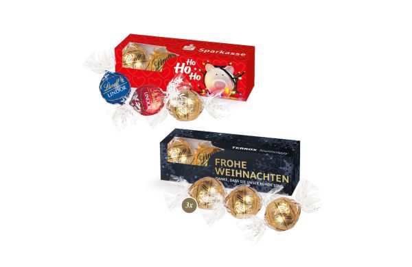Lindt Lindor Präsent 3er Klimaneutral FSC