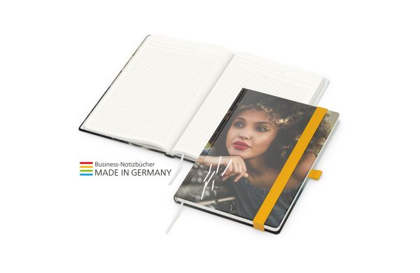 Match-Book A5 Natura Recycling green+blue