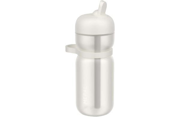 Mepal 600 ml Flip Sportflasche, weiss