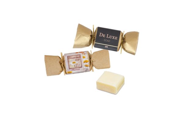 Mini-Seife, Goldpapier