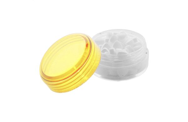 Minzglas TwistMint, gelb