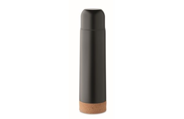 AVENTUR Doppelwandige Flasche 500ml - schwarz