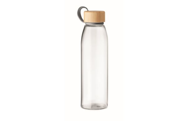 FJORD WHITE Glasflasche 500ml - transparent