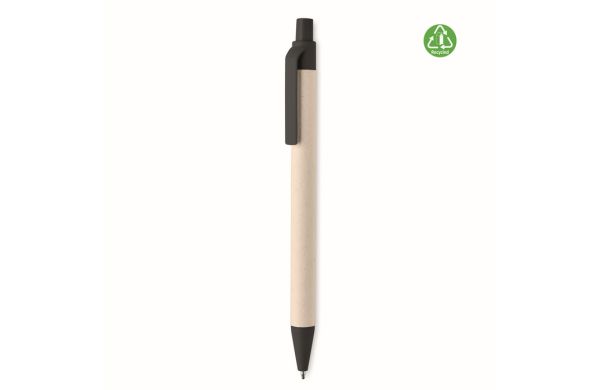 MITO PEN Kugelschreiber Milchkarton - schwarz
