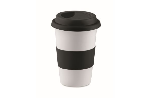 TRIBECA Keramikbecher - schwarz