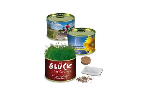 Natur-Konserve mit Samen