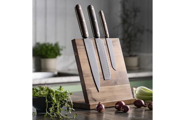 Orrefors Jernverk Magnetischer Messerhalter, holz