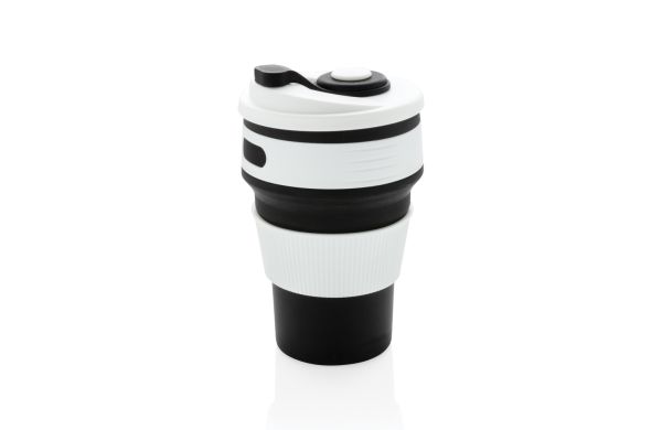 faltbarer Silikon-Becher/schwarz