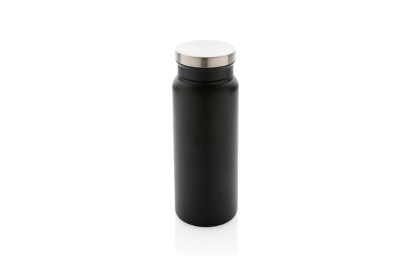 RCS recycelte Stainless Steel Vakuumflasche 600ml/schwarz