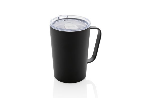 RCS recycelter Stainless Steel Isolierbecher mit Deckel/schwarz