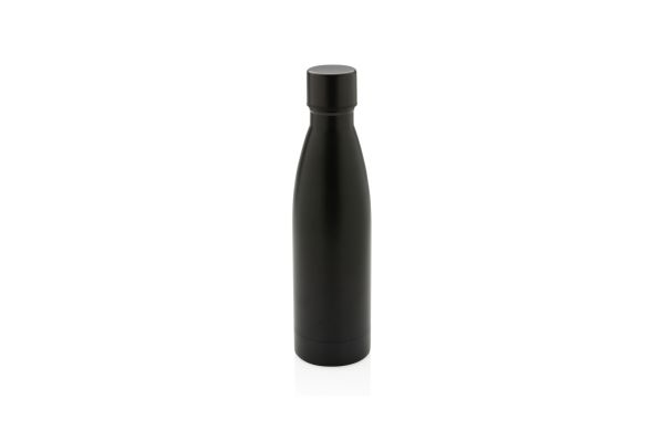 RCS recycelte Stainless Steel Solid Vakuum-Flasche/schwarz