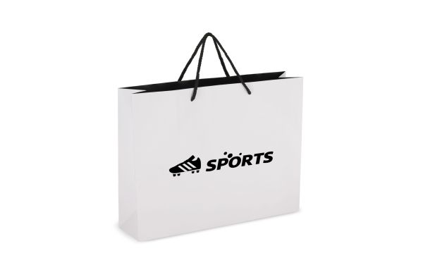 Papier Geschenktasche 40 x 12 x 30cm 200g/m², weiss