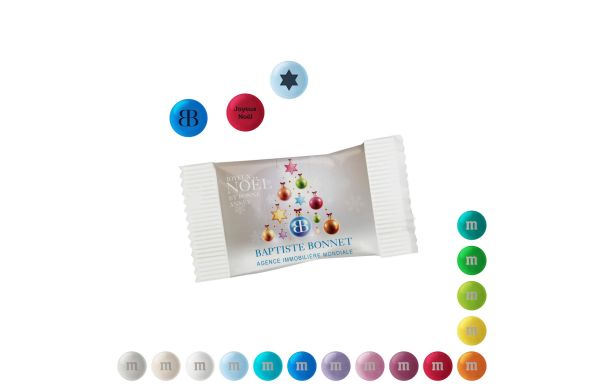 Personalisierte M&M'S® im Papiertütchen, 7 g
