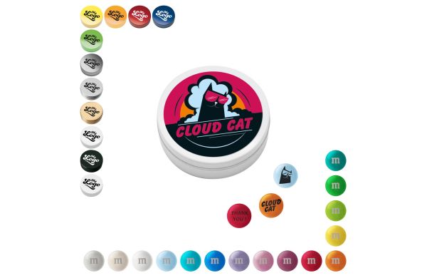 Personalisierte M&M'S® Metallbox, 20 g