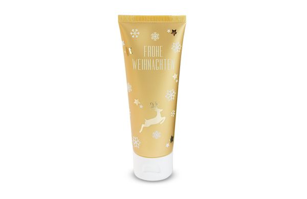 Pflegetube Frohe Weihnachten - 75 ml Hand- & Nagelcreme ALOE VERA SENSITIV